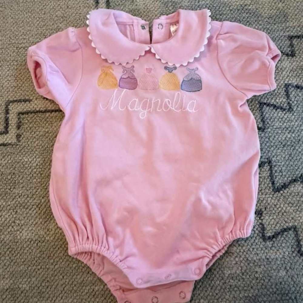 Magnolia Pink Baby Onesie
